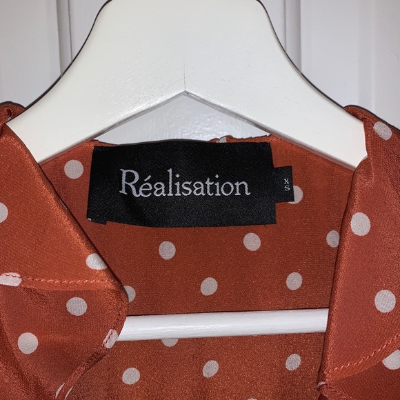 Réalisation Par The Valentina Polka Dot dress - Picture 3 of 4
